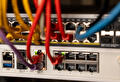 aansluiting van netwerkkabels op modem