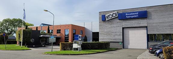 Buitenaanzicht Bouwbedrijf Kooi
