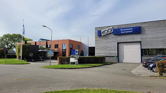 Buitenaanzicht Bouwbedrijf Kooi